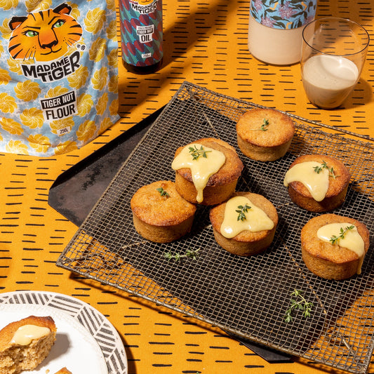 Tiger Nut Lemon & Honey Cakes