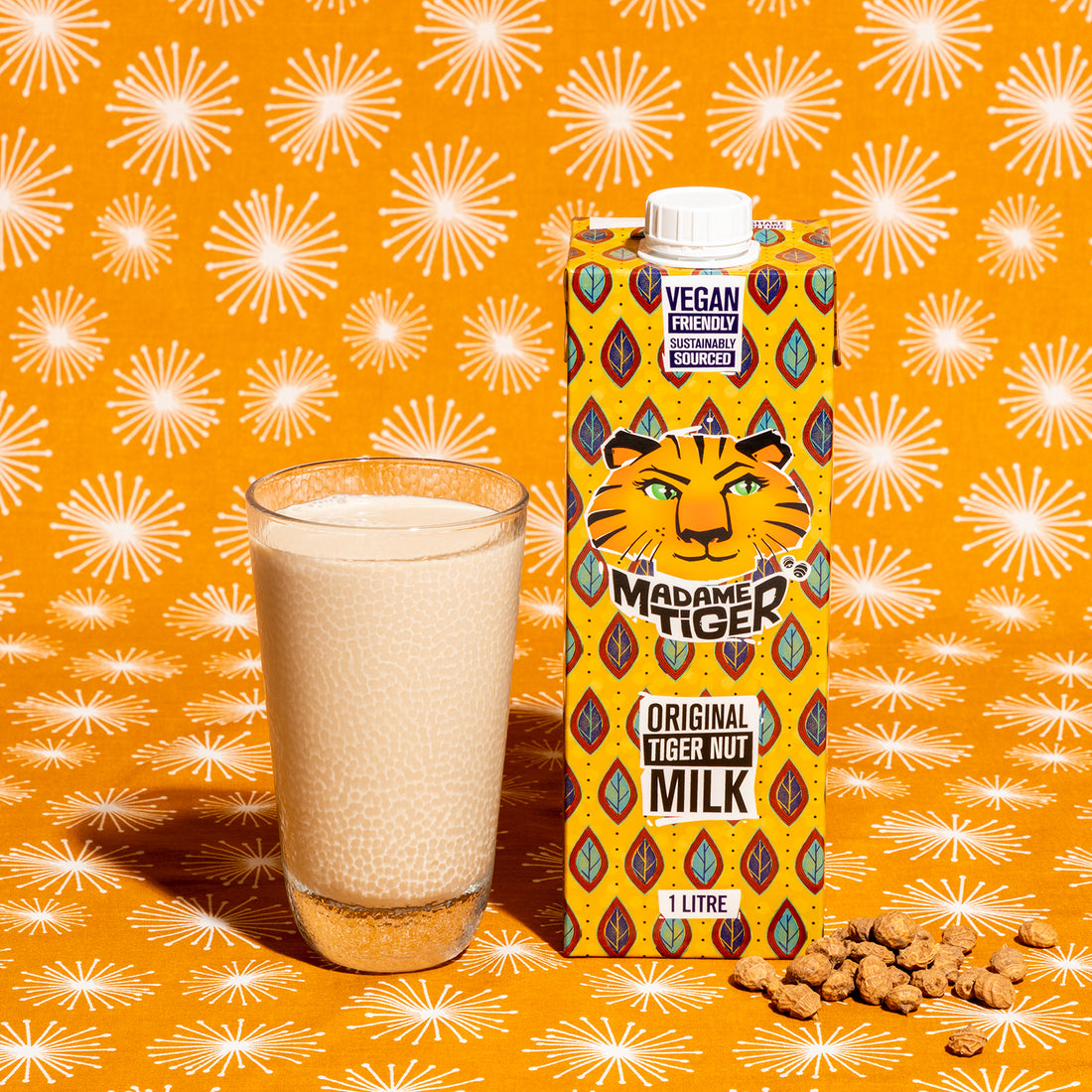 Plant milk without the warning statement!